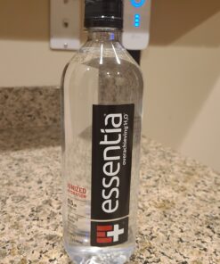 Essentia Bottled Water, Ionized Alkaline Water; 99.9% Pure, Infused with Electrolytes, 9.5 pH or Higher with a Clean, Smooth Taste, 23.67 Fl Oz (Pack of 24) 19 A1O4ziegjzL