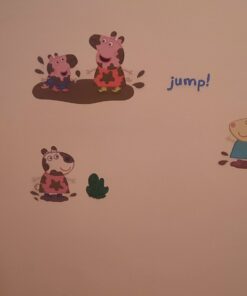 RoomMates RMK3183SCS Peppa The Pig Peel and Stick Wall Decals 55 A1OQF1h0sUL
