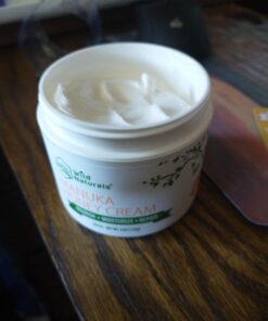 Manuka Honey Cream Moisturizer for Dry Skin - Eczema Honey Cream Face Moisturizer for Sensitive Skin - Soothing & Redness Relief Face Cream for Dry Skin - Face, Hand & Body Moisturizer for Women & Men 4 Ounce (Pack of 1) 25 A1OV5wAiYVL