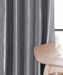 HPD Half Price Drapes Blackout Curtains for Bedroom & Living Room - Faux Silk Taffeta Blackout Curtain 50 X 84 (1 Panel), PTCH-BO112-84, Platinum 50W x 84L 17 A1Odn8dwJLL