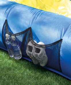 Little Tikes Jump 'n Slide Inflatable Bouncer Includes Heavy Duty Blower With GFCI, Stakes, Repair Patches, And Storage Bag, for Kids Ages 3-8 Years Jump 'n Slide Bounce House 30 A1OkM8MdbL