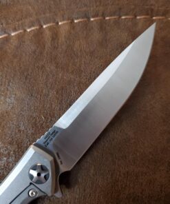 Zero Tolerance 0452CF; Pocket Knife with 4.1” Dual-Finished S35VN Steel Blade, Carbon Fiber Front and Titanium Back Handle Scales, KVT Ball-Bearing Opening, Frame Lock, Deep-Carry Pocketclip; 4.6 OZ.,Large 74 A1Ot4SN4whL