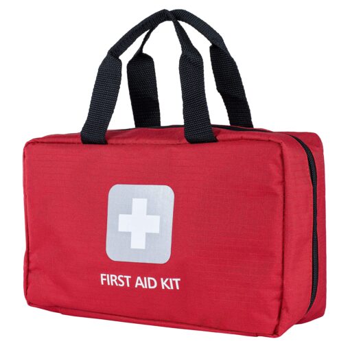 First Aid Kit – 291 Pieces of First Aid Supplies | Hospital Grade Medical Supplies for Emergency and Survival Situations | Ideal for Car, Trucks, Camping, Hiking, Travel, Office, Sports, Pets, Hunting, Home 291 Piece - Bag