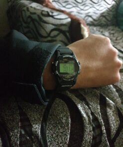 Timex Men's T5K463 Expedition Atlantis Black Resin Strap Watch 35 A1PcwstG9oL