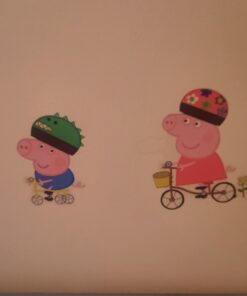 RoomMates RMK3183SCS Peppa The Pig Peel and Stick Wall Decals 56 A1PzI6KipHL