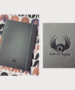 Leda Art Supply Large Sketchbook 160 Pages Softbound Cover Sketchbook for Artists - Drawing Notebook for All, Leather Sketchbook Ideal for Ink, Water Color, Pen, Pencils | 7 x 10 inch Art Journal youth large / 11-13 69 A1Q7cp7ZLL