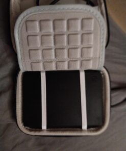 Lacdo Hard Drive Carrying Case for Seagate Portable Expansion Seagate Backup Plus Slim One Touch 1TB 2TB 3TB 4TB 5TB Portable External Hard Drive USB 3.0 2.5 Inch HDD EVA Shockproof Travel Bag, Black 49 A1QZT y6RcL