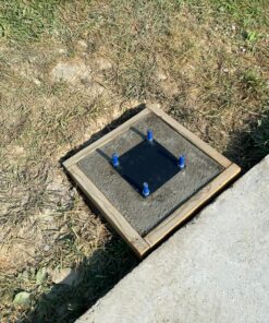 Silverback 54" and 60" In-Ground Basketball Systems with Adjustable-Height Tempered Glass Backboard and Pro-Style Breakaway Rim SB60 Basketball System 48 A1Qk cRjmXL