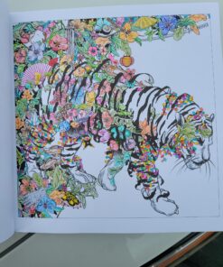 Mythographic Color and Discover: Animals: An Artist's Coloring Book of Amazing Creatures and Hidden Objects 57 A1QnU2Uu1VL