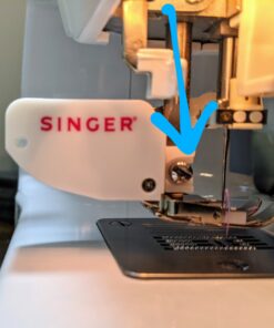 SINGER | Even Feed / Walking Presser Foot - Fork, Perfect for Matching Stripes & Plaids, Quilting & Sewing with Pile Fabrics - Sewing Made Easy Old Version 37 A1RPDFwgD9L