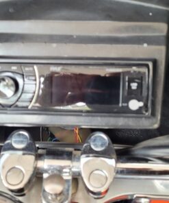 Pyle Bluetooth Marine Receiver Stereo - 12v Single DIN Style Boat In dash Radio Receiver System with Digital LCD, RCA, MP3, USB, SD, AM FM Radio - Remote Control, Wiring Harness - PLRMR27BTB (Black) 27 A1RTAKynXHL