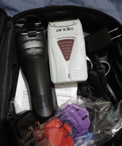 Andis 17150(TS-1) Pro Foil Lithium Titanium Foil Shaver, Cord/Cordless, Gray 37 A1RqmqmLM6L