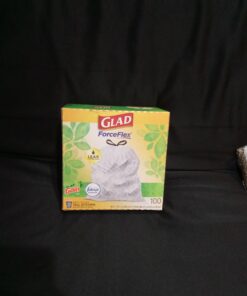 Glad ForceFlex Tall Kitchen Drawstring Trash Bags, 13 Gal, 100 Ct (Package May Vary) 59 A1RsItZjdXL