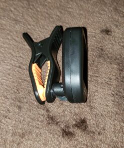 Ranch Guitar Tuner Clip On for Acoustic/Electric Guitar, Ukulele, Violin, Bass, Banjo & Chromatic Tuning Modes - Classical Black 30 A1SAFJEowPL 3