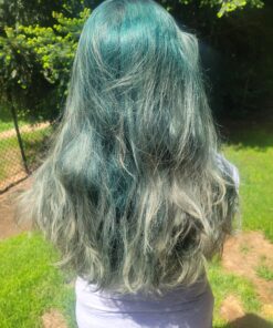 MANIC PANIC Enchanted Forest Green Hair Dye – Classic High Voltage - Semi Permanent Deep Teal Green Hair Color With Blue Undertones - Vegan, PPD & Ammonia Free (4oz) 4 Fl Oz (Pack of 1) 52 A1TC3idSfsL