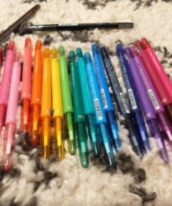 Pilot FriXion Ball Slim Retractable Erasable Gel Ink Pens, Extra Fine Point, 0.38 mm, 20 colors set 30 A1TVZTlEp6L