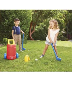 Little Tikes TotSports Easy Hit Golf Set + 3 balls + 2 clubs Standard 15 A1TbRiGHonL