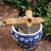 Bamboo Accents Water Fountain 7” Wide Three-Arm Style Base, Smooth Split-Resistant Bamboo Indoor/Outdoor (Container Not Included)… 39 A1TfPEpka3L