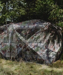 Barronett Blinds BE650BW Beast Pop Up Portable 6 Person Hunting Blind, Bloodtrail Backwoods Camo 12 A1U2GYyJ2L