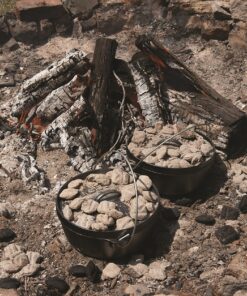 Lodge Camp Dutch Oven Lid Lifter. Black 9 MM Bar Stock for Lifting and Carrying Dutch Ovens. (Black Finish) 11 A1U8sd yiaL