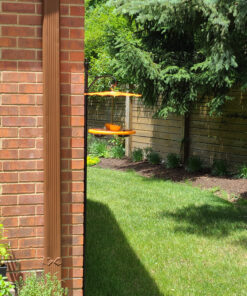 Kettle Moraine Super Oriole Recycled Orange Fruit, Jelly, Mealworm Bird Feeder w/Orange Roof 41 A1USdQbrAUL