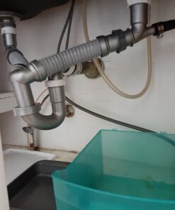 Snappy Trap 1 1/2" All-In-One-Drain Kit for Double Bowl Kitchen Sinks Original version 43 A1UaMTmw1dL