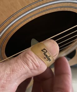 JIM DUNLOP 9072P Ultex® Thumbpicks, Medium, 4/Player's Pack Yellow 19 A1V71rP4eL