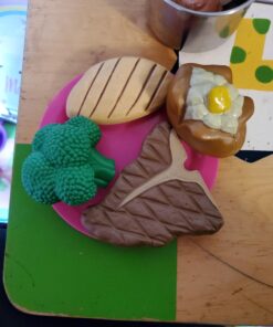 Learning Resources New Sprouts Dinner Food Basket - 18 Pieces, Ages 18+ Months Pretend Play Food for Toddlers, Preschool Learning Toys, Kitchen Play Toys for Kids 47 A1VzWNFy7HL