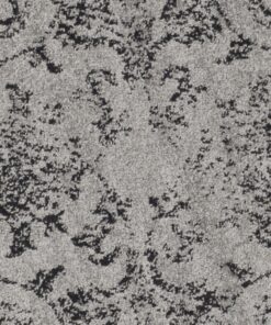 SAFAVIEH Adirondack Collection Area Rug - 4' Round, Grey & Black, Oriental Distressed Design, Non-Shedding & Easy Care, Ideal for High Traffic Areas in Living Room, Bedroom (ADR109B) Grey/Black 21 A1W0YFRUWOL