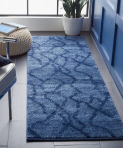 Alternative view of SAFAVIEH Retro Collection Accent Rug - 2'6" x 4', Light Grey & Black, Modern Abstract Design, Non-Shedding & Easy Care, Ideal for High Traffic Areas in Entryway, Living Room, Bedroom (RET2144-7990) Rectangular Light Grey/Black 2 ft 6 in x 4 ft