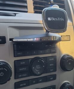 Bestrix Magnetic Phone Car Mount |Universal Magnetic Car Cell Phone Holder | Magnet Car Phone Holder Compatible w/iPhone 12 11 Pro/11 Pro Max/XS/XR/X/8/7,Galaxy S10/S10+/S9/S9 Note & More (CD Slot) CD Slot 45 A1Wj018YgCL