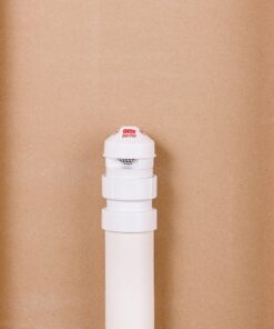 Oatey Sure-Vent 1-1/2 in.–2 in. 160 Branch, 24 Stack DFU Air Admittance Valve with White PVC Sch. 40 Adapter 24 A1Wuo68GYbL