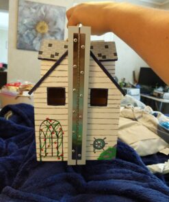 Melissa & Doug Fold and Go Wooden Dollhouse With 2 Dolls and Wooden Furniture,Multi,One Size 59 A1X7hMXvHZL