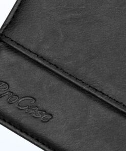 ProCase Galaxy Tab A 9.7 Case, Standing Cover Folio Case for 2015 Galaxy Tab A Tablet (9.7 Inch, SM-T550), with Multiple Viewing Angles, Document Card Pocket (Black) Black 24 A1XJpeAOSRL