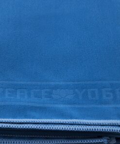 Yoga Sport Non Slip Suede Exercise Towels, 2 Pack Blue 15" x 24" 6 A1XWNezwML