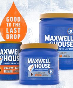 Maxwell House The Original Roast Medium Roast Ground Coffee (30.6 oz Canister) 1.91 Pounds 30 A1XwnlpDmNL