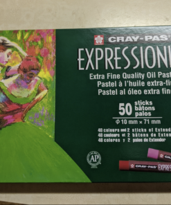 SAKURA Cray-Pas Expressionist Oil Pastel Set - Soft Oil Pastels for Artists - 50 Sticks 50 Piece Set 45 A1Y BuX3UtL