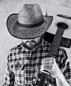 Nordic Essentials Guitar Capo Deluxe with Carrying Pouch - Brushed Metallic Bronze 22 A1Y7w80zpwL