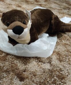 Wild Republic River Otter Plush, Stuffed Animal, Plush Toy, Gifts for Kids, Cuddlekins 12" 35 A1YSfpRBCcL