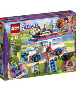 LEGO Friends Olivia’s Mission Vehicle 41333 Building Set (223 Pieces) (Discontinued by Manufacturer) 9 A1ZC4 D1TuL