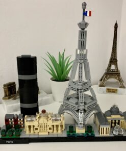 LEGO Architecture Skyline Collection 21044 Paris Skyline Building Kit With Eiffel Tower Model and other Paris City Architecture for build and display (649 Pieces) 41 A1ZCyFQKdyL