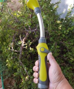 The Relaxed Gardener Watering Wand - 15" Garden Hose Nozzle Sprayer 8 Adjustable Spray Patterns and Thumb Control Shut Off Valve 33 A1ZQgAOotoL