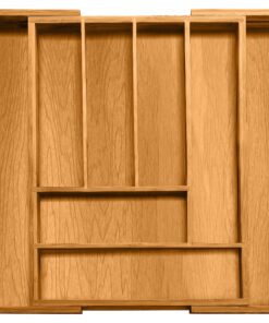Bellemain Expandable Bamboo Drawer Organizer - Large Kitchen Utensil Holder for Cutlery, Silverware, Flatware Storage - Utensil Organizer for Kitchen Drawers, Desk, Junk Drawer Organizer Tray, 8-Slot 29 A1ZXywIgTCL