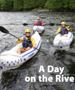 Sea Eagle SE330 Two Person Inflatable Sport Kayak Boat with Seats, Paddles, Bag and Pump-Affordable-Lightweight-Portable SE330 Sports Kayak Pro Package 22 A1ZeZWQReKL 1