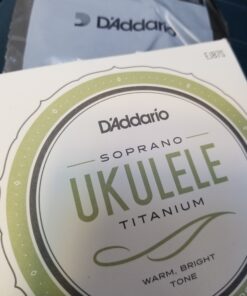 D'Addario EJ87S Titanium Ukulele Strings, Soprano 19 A1Zmv5Hg7L