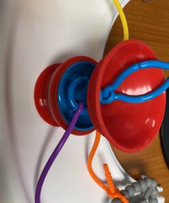 Grapple, Suction Cup Toys Holder for High Chair , Stroller and Teething Toys for Babies 6-12 Months. One of Your Baby Must Haves! Red 33 A1Zs0WMwo6L