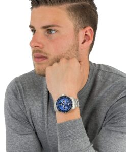 Invicta Men's Specialty Quartz Watch with Stainless Steel Band 45mm Blue 29 A1a7euSPZcS