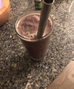 ALINK Reusable Boba Straws with Case and Cleaning Brush, 4-Pack Extra Wide Stainless Steel Metal Bubble Tea Straw for Smoothie, Shakes, Tapioca Pearl, 12 mm x 9 inch Silver 48 A1aLd6 241L