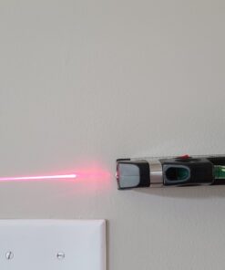 Laser Level Line Tool, Qooltek Multipurpose Cross Line Laser 8 feet Measure Tape Ruler Adjusted Standard and Metric Rulers for hanging pictures 40 A1bu1DZOWL