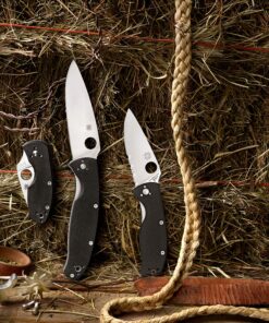 Spyderco Resilience Folding Pocket Knife with 4.20" 8Cr13MoV Stainless Blade and G-10 Handle - PlainEdge - C142GP 35 A1cExy0cvxL